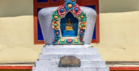 Buddhist Mini Temple Stock Photos