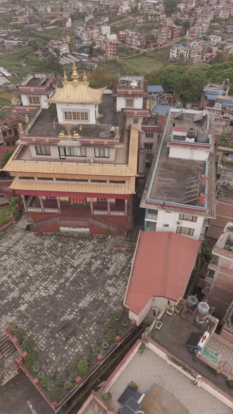 Buddhist Monastery Stock Footage 334374219