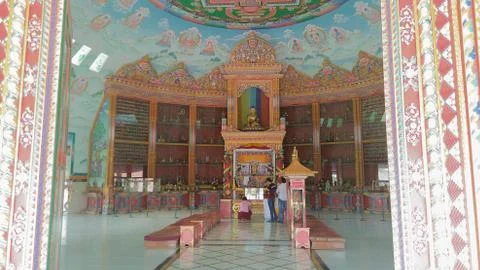 Buddhist Monastery is one of the holiest sites for Buddhists Stock Photos