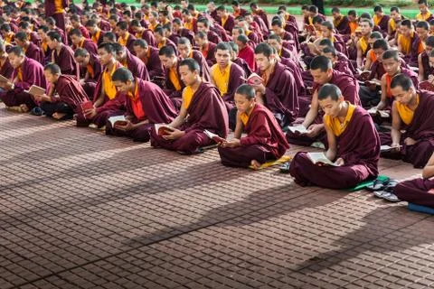 Buddhist Monks Stock Photos