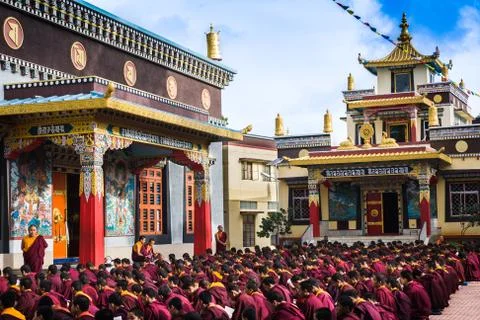 Buddhist Monks Stock Photos