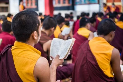 Buddhist Monks Stock Photos