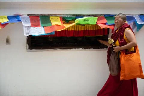 Buddhist Nun Stock Photos