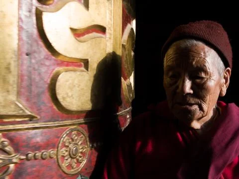 Buddhist Nun Stock Photos