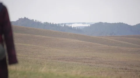 The Buddhist pilgrim Vídeos de archivo 103457535