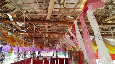 Buddhist religious ceremony Stock Footage 244588789