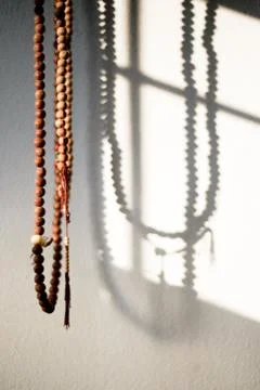 Buddhist rosary Foto stock