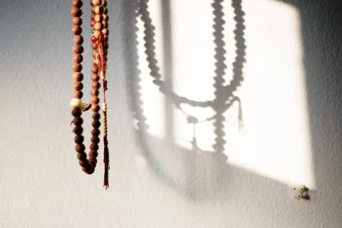 Buddhist rosary Stock Photos