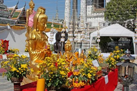 Buddhist shrine Stock Photos