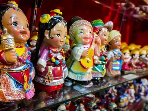 Buddhist souvenier Stock Photos