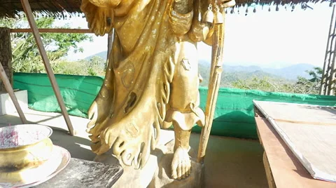 Buddhist Statue Stock-Footage 56340465