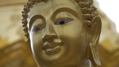 Buddhist Statue Stock Footage 120545950