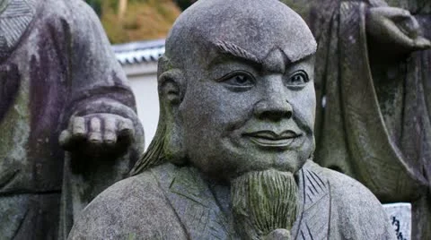 Buddhist Statues Vídeo Stock 20623912