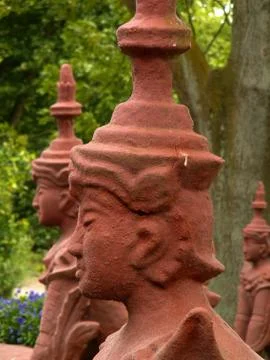 Buddhist statues Stock Photos