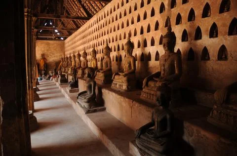 Buddhist statues Stock Photos