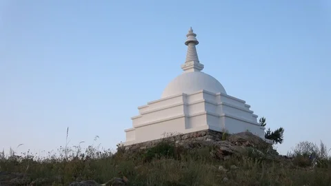 Buddhist Stupa. Stock-Footage 117334585