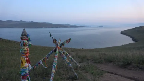 Buddhist Stupa. Vidéo 117334636