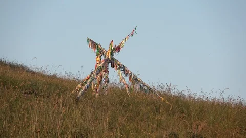 Buddhist Stupa. Stock-Footage 117334641