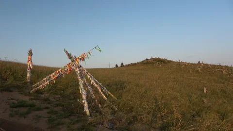 Buddhist Stupa. Stock-Footage 117334647