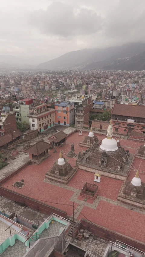 A Buddhist Stupa Stock Footage 334369535