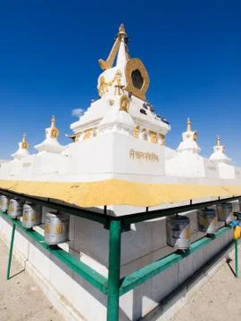 Buddhist stupa Stock Photos