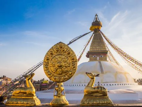 Buddhist stupa Stock Photos