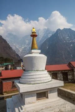 Buddhist stupa Stock Photos