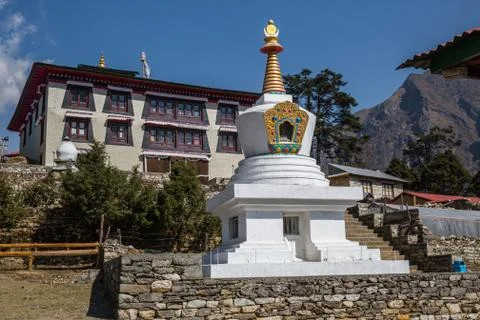 Buddhist stupa Stock Photos