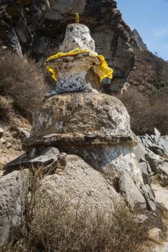 Buddhist stupa Stock Photos