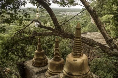 Buddhist stupa Stock Photos