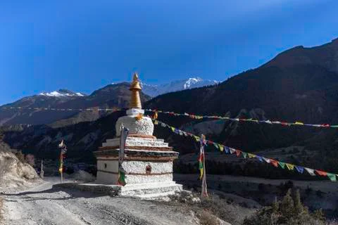 Buddhist Stupa Stock-Fotos