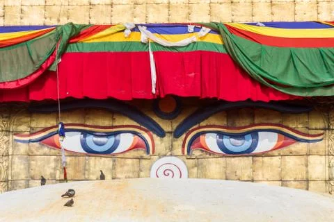 Buddhist Stupa Foto stock