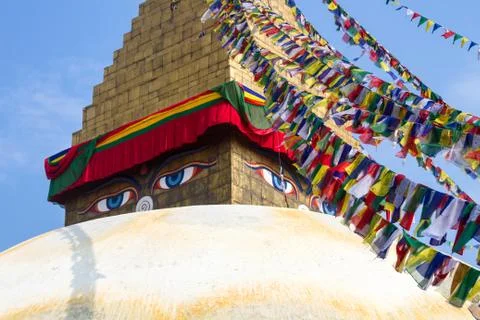 Buddhist Stupa Foto stock