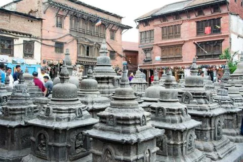 Buddhist Stupas Stock Photos