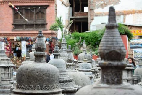 Buddhist Stupas Stock Photos