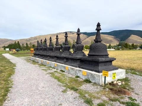 Buddhist Stupas Stock Photos