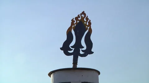 Buddhist Symbol Video stock 55821444