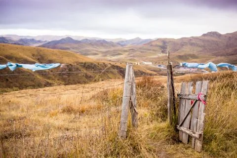 Buddhist symbols in everyday objects Foto stock