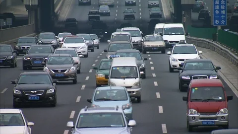 Buddhist temple in Beijing Stock Footage 88833152