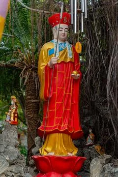 Buddhist temple complex. Foto stock