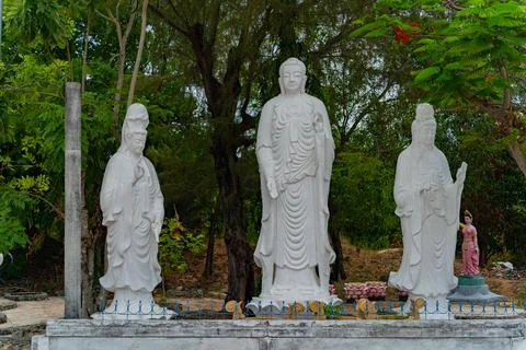 Buddhist temple complex. Foto stock