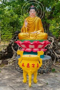 Buddhist temple complex. Stock Photos