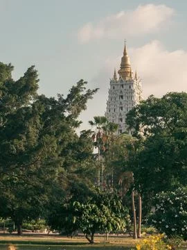 Buddhist Temple Complex in Thailand Fotos de archivo