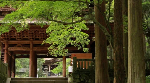 Buddhist temple. Stock Footage 32810322