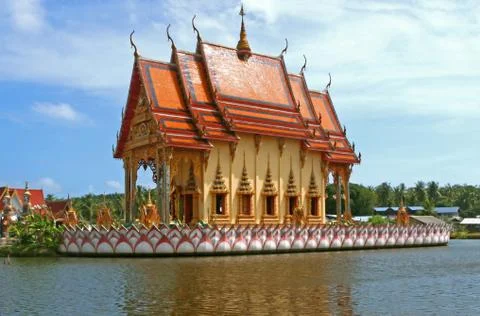 Buddhist temple Foto stock