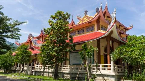 Buddhist temple. Stock Photos