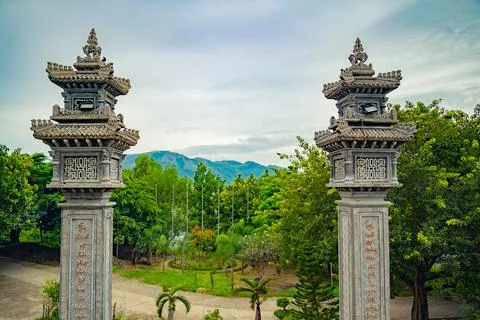 Buddhist temple. Stock Photos