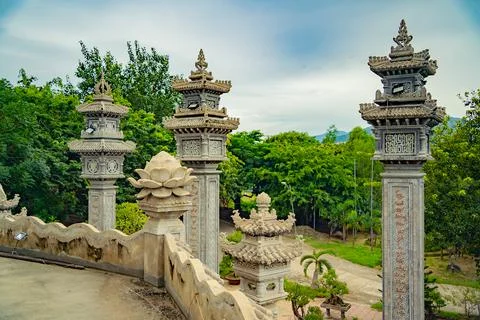 Buddhist temple. Stock Photos