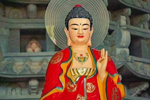 Buddhist temple. 스톡 사진