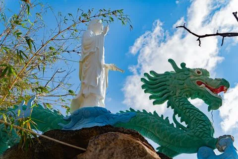 Buddhist temple. 스톡 사진
